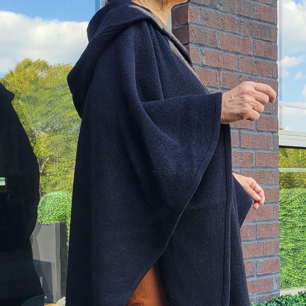 ZARA Black Cape One Size fits all